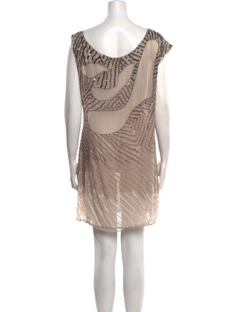 Alice + Olivia Silk Mini Dress