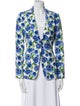 Alice + Olivia Floral Print Blazer