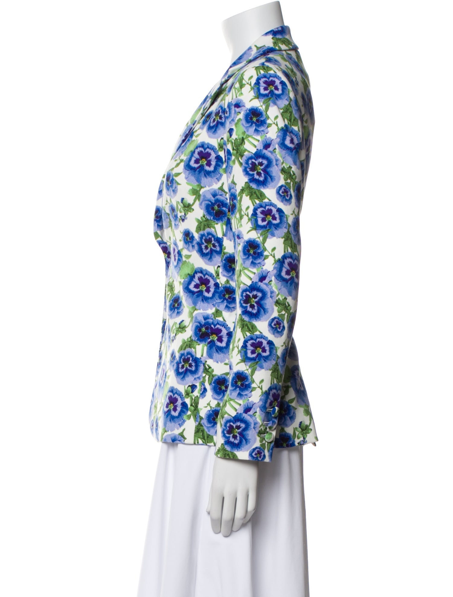 Alice + Olivia Floral Print Blazer