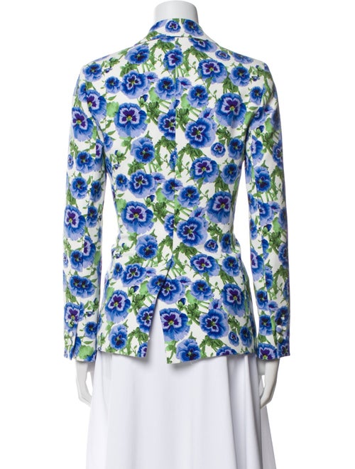 Alice + Olivia Floral Print Blazer