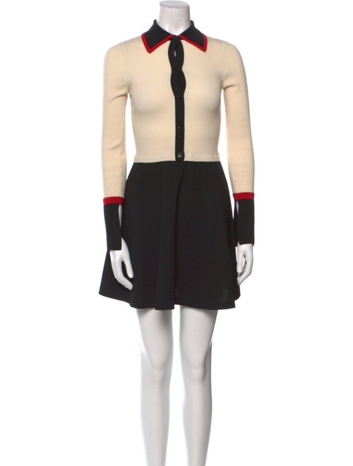 Alice + Olivia Wool Knee-Length Dress