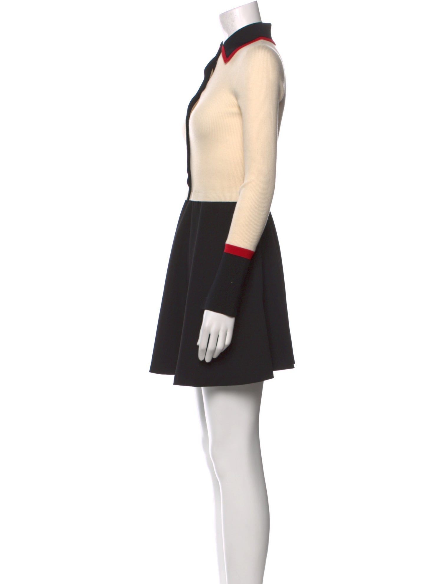 Alice + Olivia Wool Knee-Length Dress