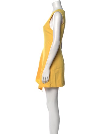 Alice + Olivia V-Neck Mini Dress