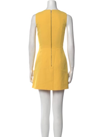 Alice + Olivia V-Neck Mini Dress