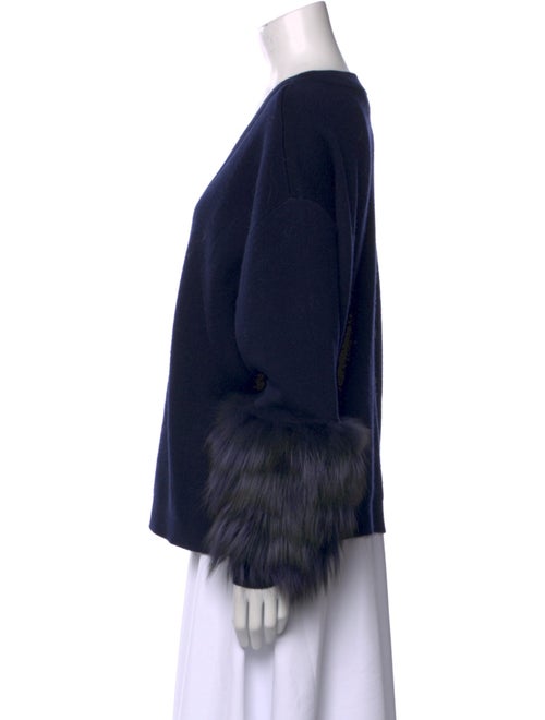 Alice + Olivia Wool V-Neck Sweater