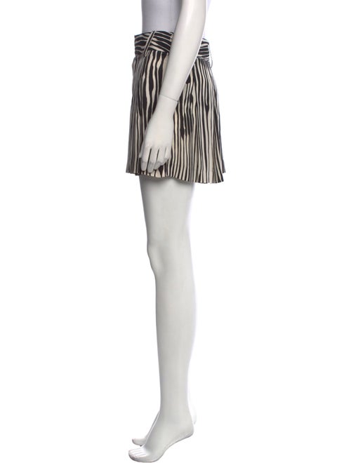 Alice + Olivia Striped Mini Shorts