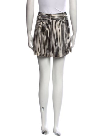 Alice + Olivia Striped Mini Shorts