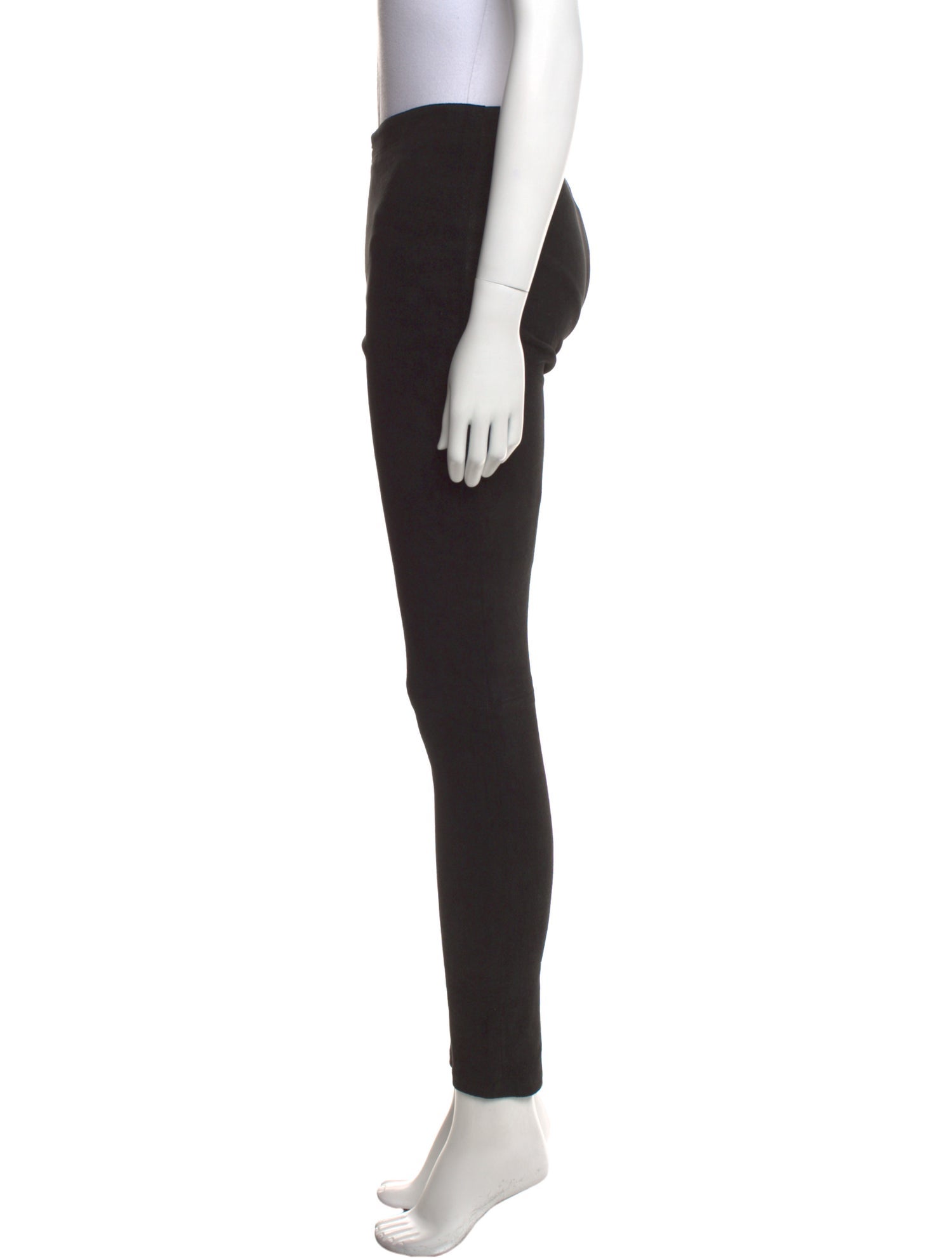 Alice + Olivia Lamb Leather Skinny Leg Pants