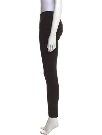 Alice + Olivia Lamb Leather Skinny Leg Pants