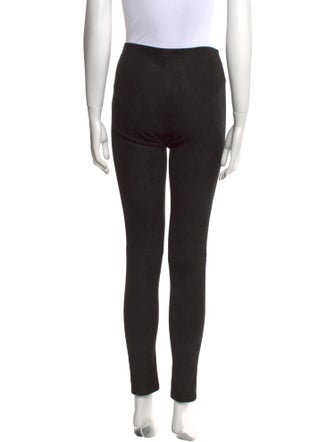 Alice + Olivia Lamb Leather Skinny Leg Pants