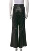 Alice + Olivia Leather Wide Leg Pants
