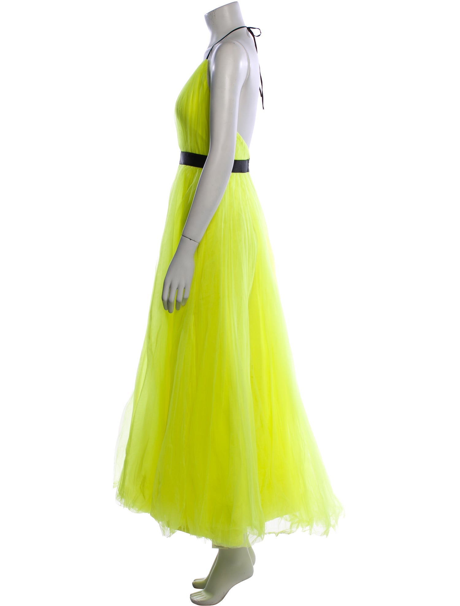 Alice + Olivia Halterneck Long Dress