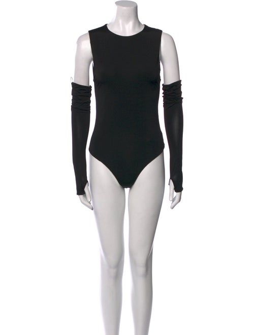 Alice + Olivia Crew Neck Long Sleeve Bodysuit