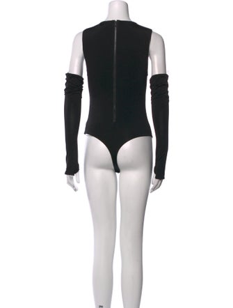 Alice + Olivia Crew Neck Long Sleeve Bodysuit