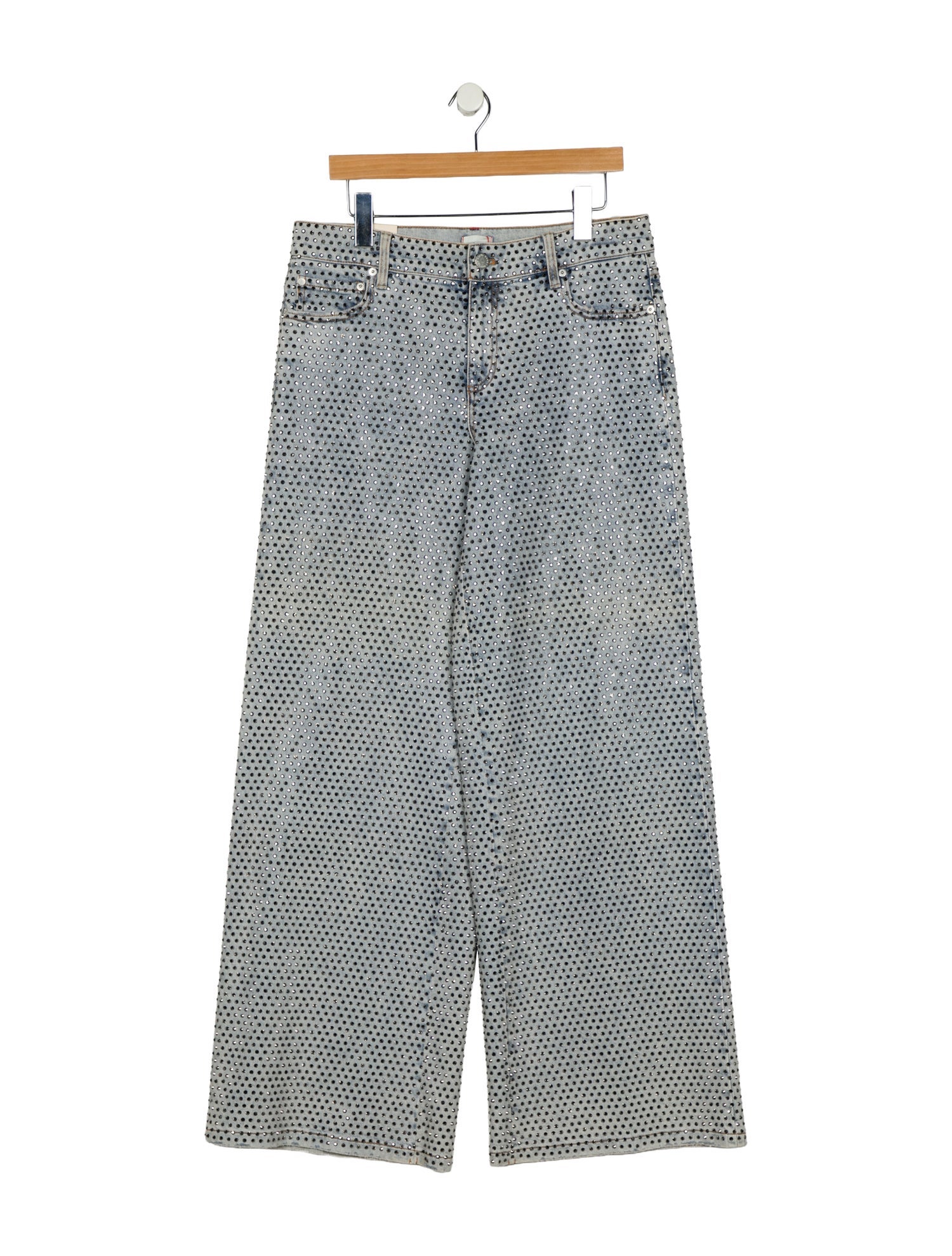 Alice + Olivia Mid-Rise Wide Leg Jeans w/ Tags