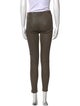 Alice + Olivia Lamb Leather Skinny Leg Pants
