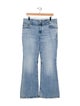 Alice + Olivia Mid-Rise Wide Leg Jeans