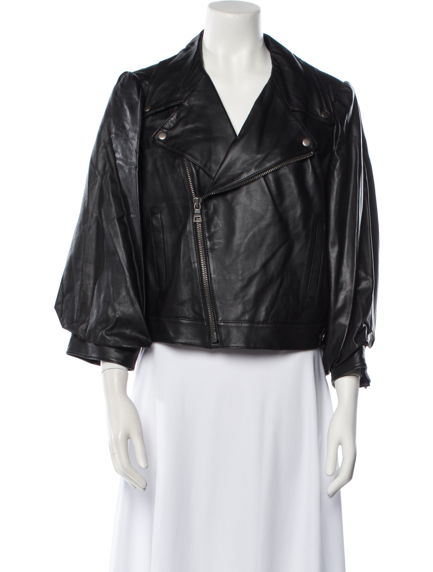 Alice + Olivia Leather Biker Jacket w/ Tags