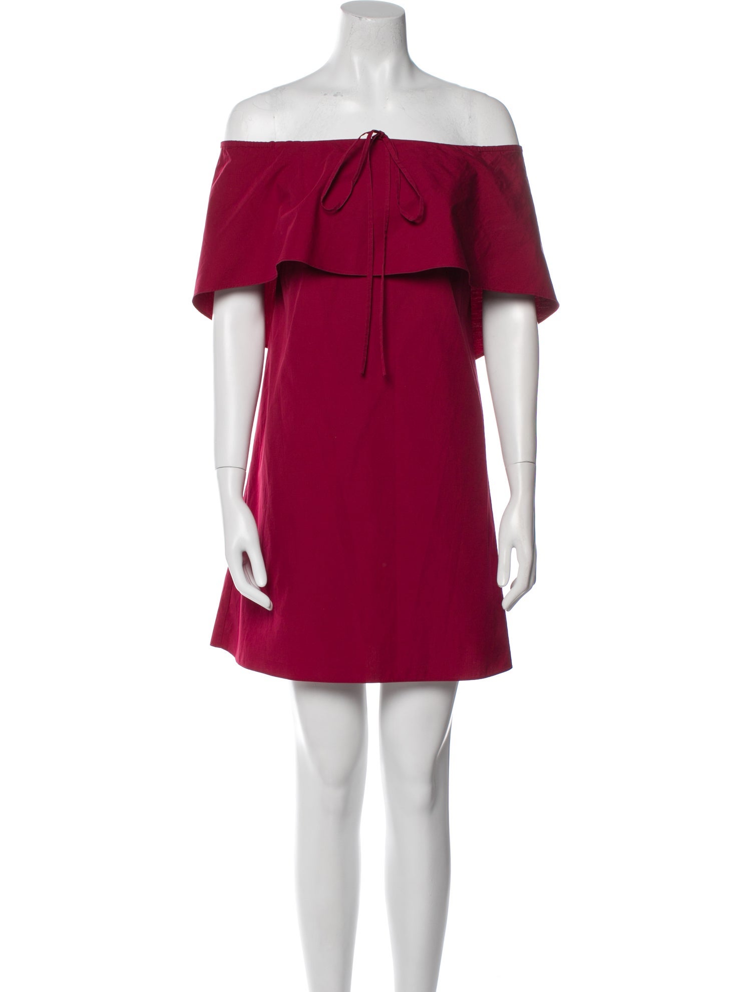 Alice + Olivia Off-The-Shoulder Mini Dress