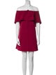 Alice + Olivia Off-The-Shoulder Mini Dress