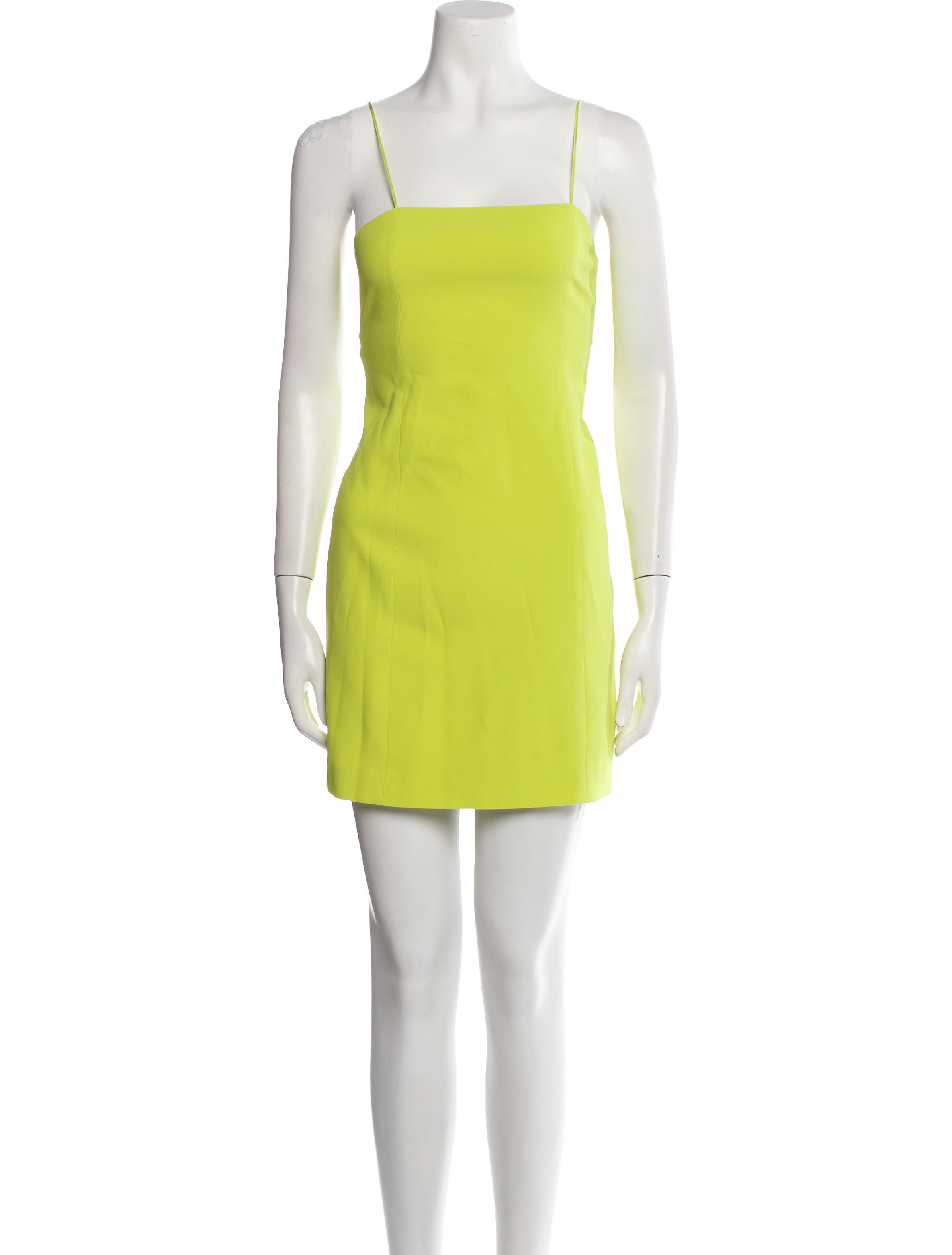 Alice + Olivia Square Neckline Mini Dress