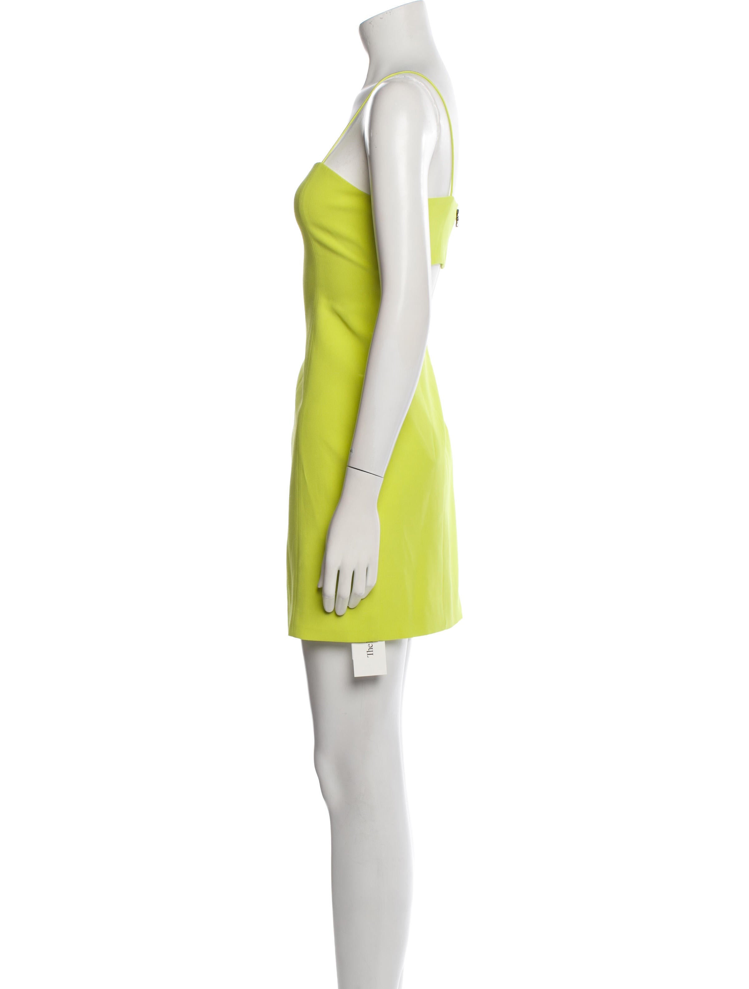 Alice + Olivia Square Neckline Mini Dress