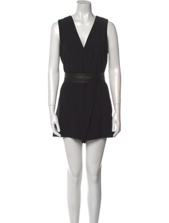 Alice + Olivia V-Neck Romper