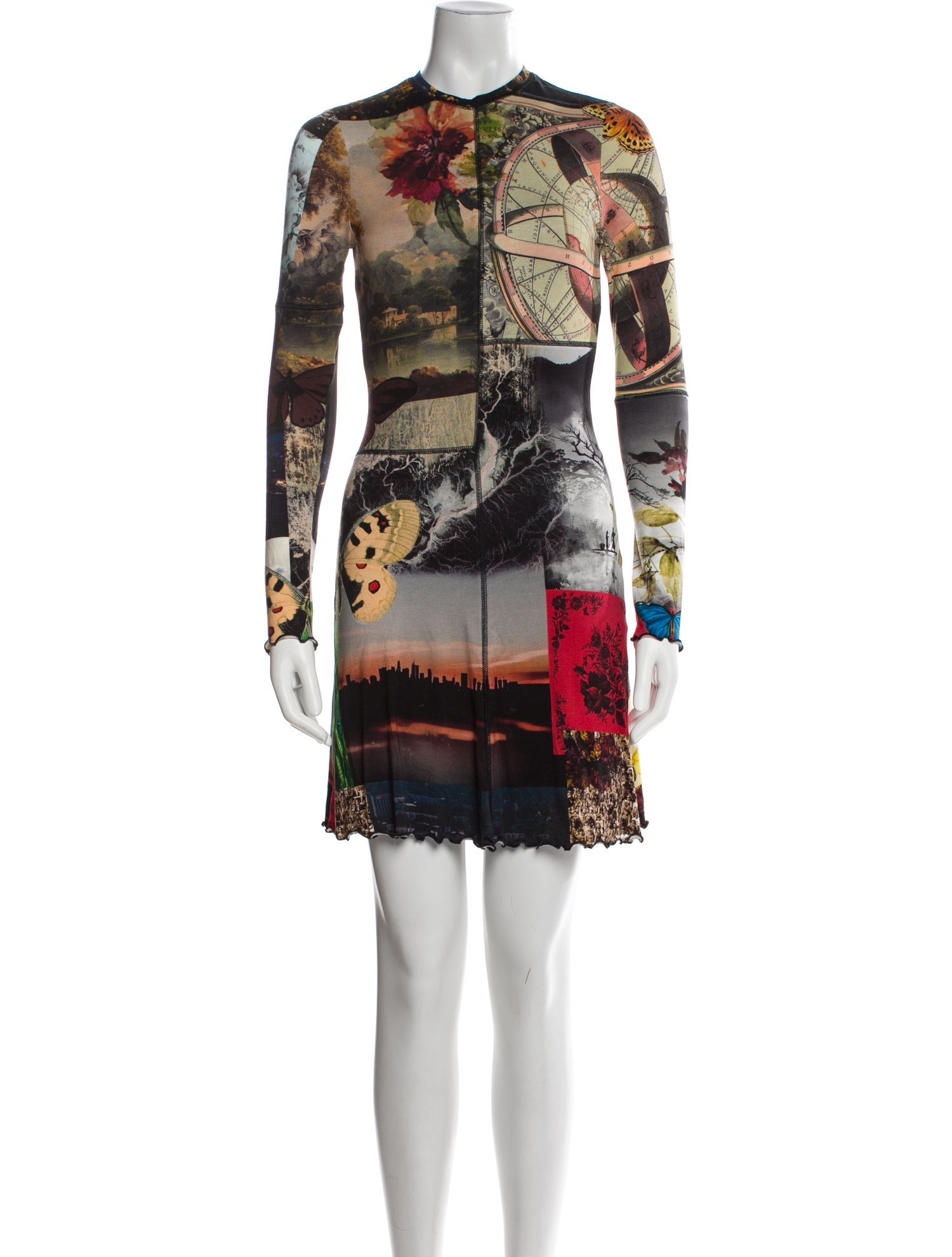 Alice + Olivia Printed Mini Dress