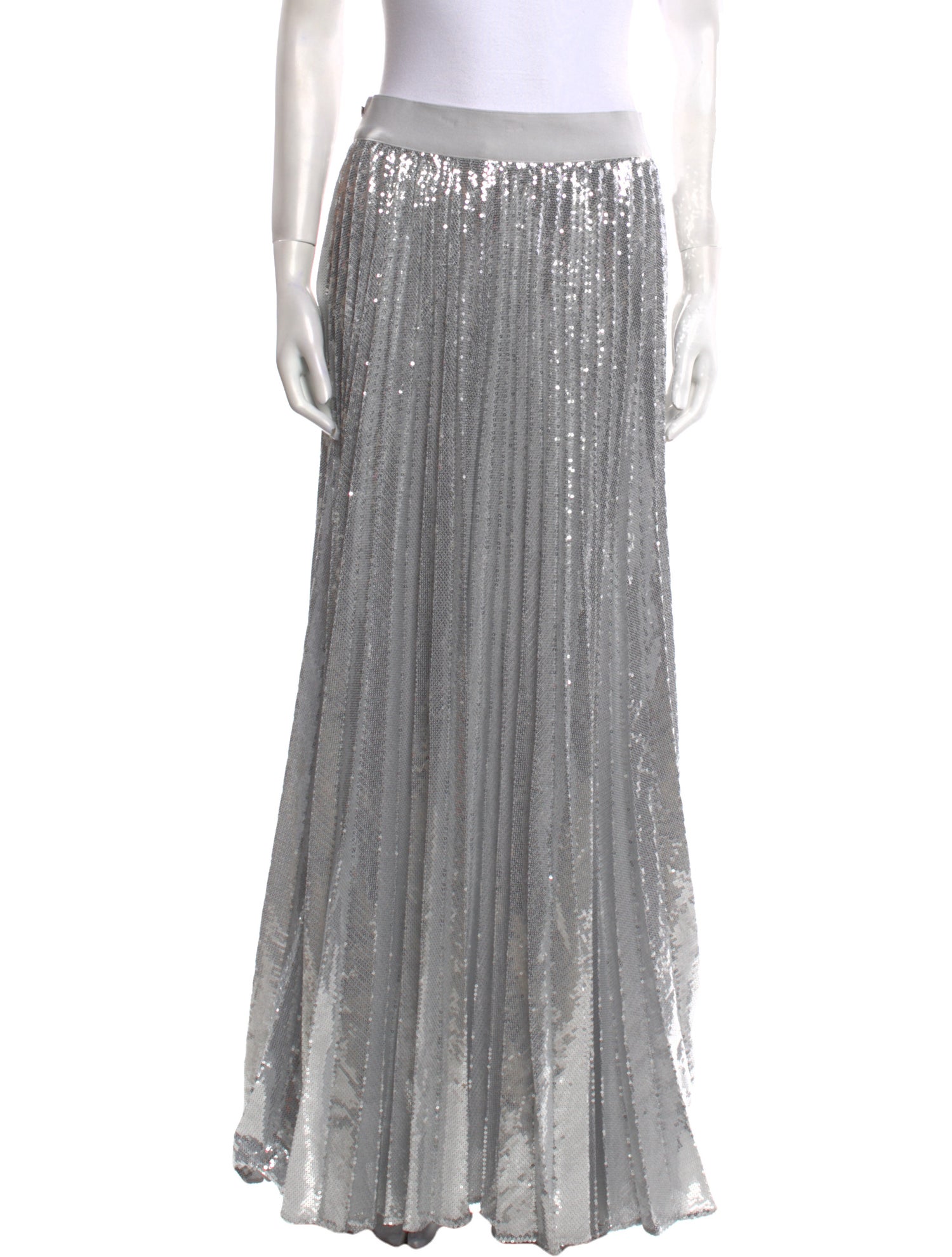 Alice + Olivia Sequin Embellishments Long Skirt