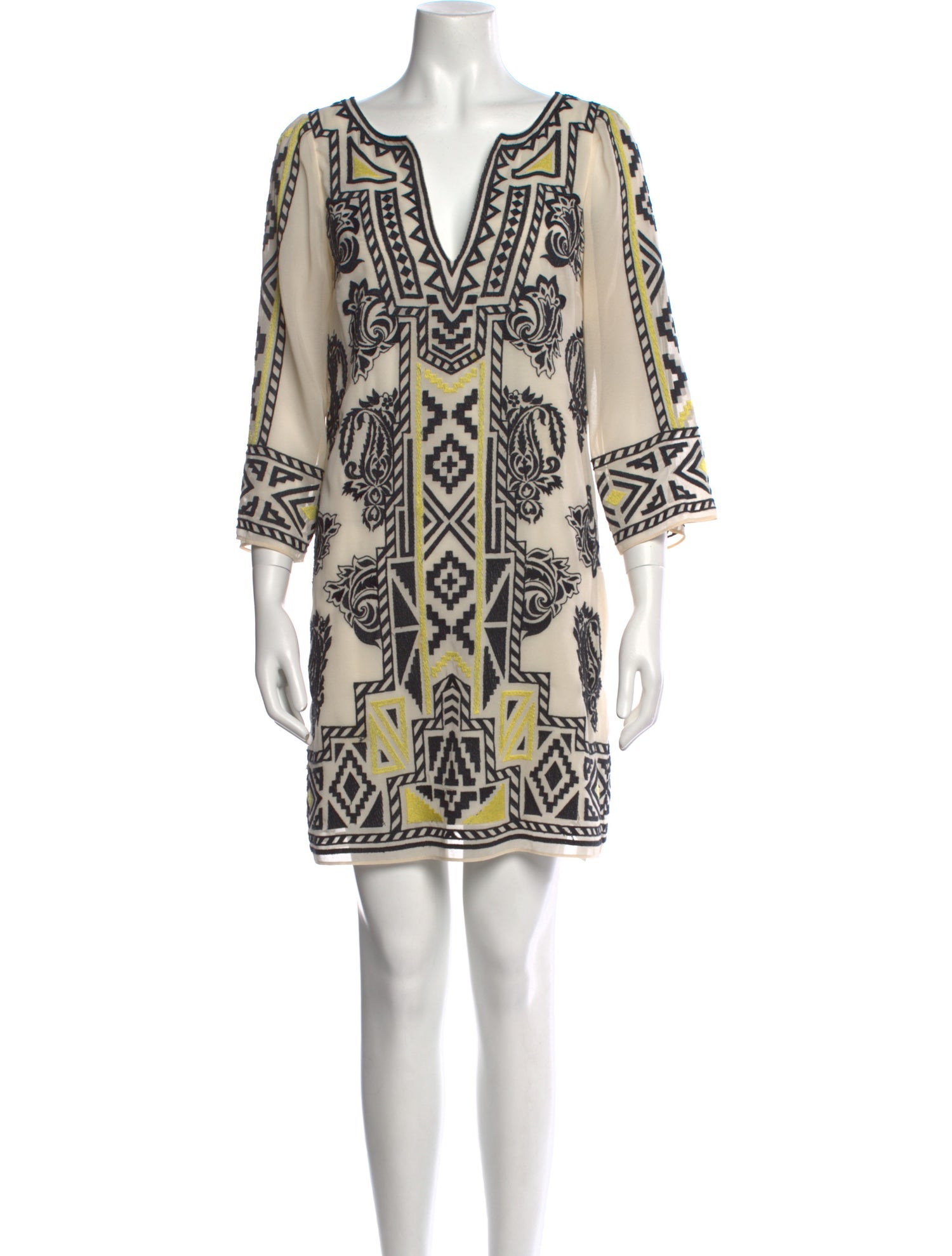 Alice + Olivia Printed Mini Dress