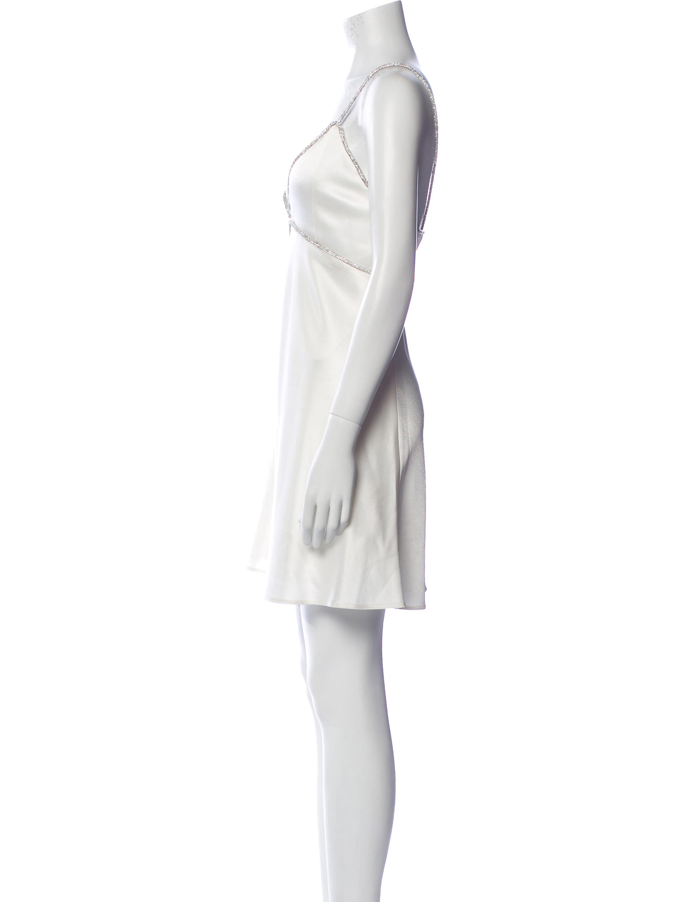 Alice + Olivia V-Neck Mini Dress