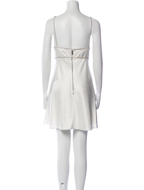 Alice + Olivia V-Neck Mini Dress