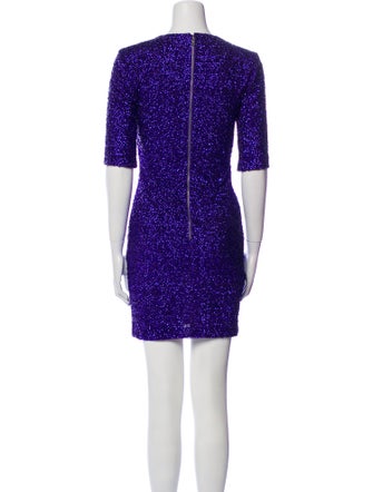 Alice + Olivia Nylon Mini Dress