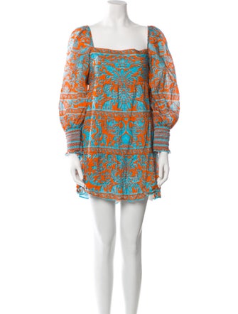 Alice + Olivia Printed Mini Dress