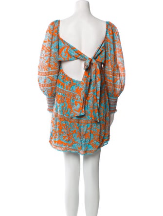 Alice + Olivia Printed Mini Dress