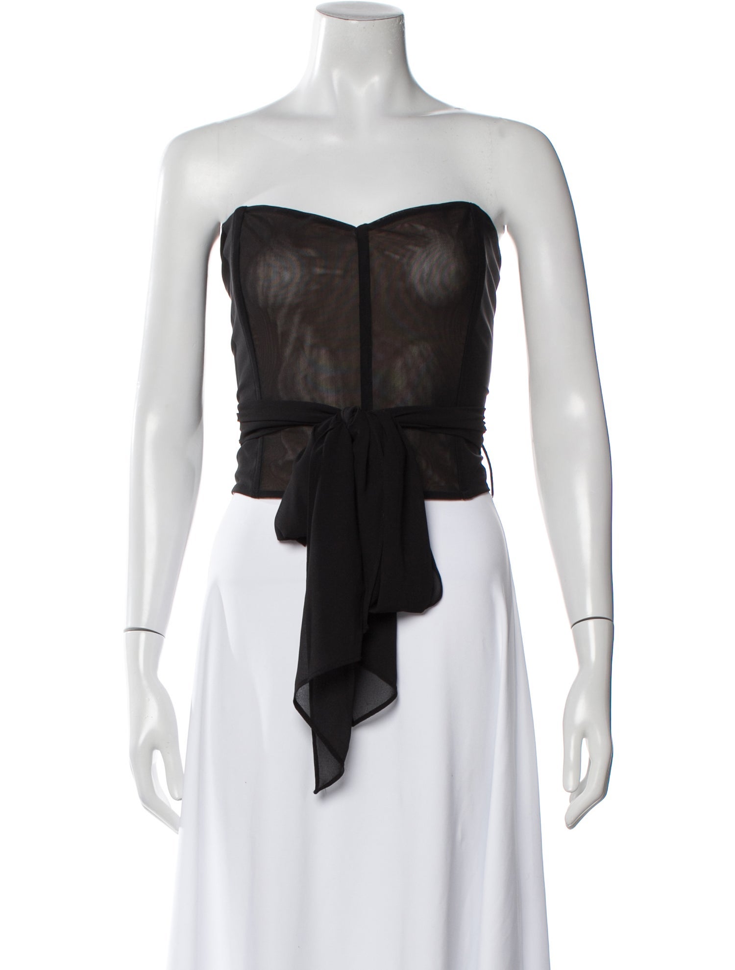 Alice + Olivia Strapless Crop Top w/ Tags