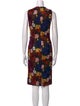 Alice + Olivia Floral Print Knee-Length Dress