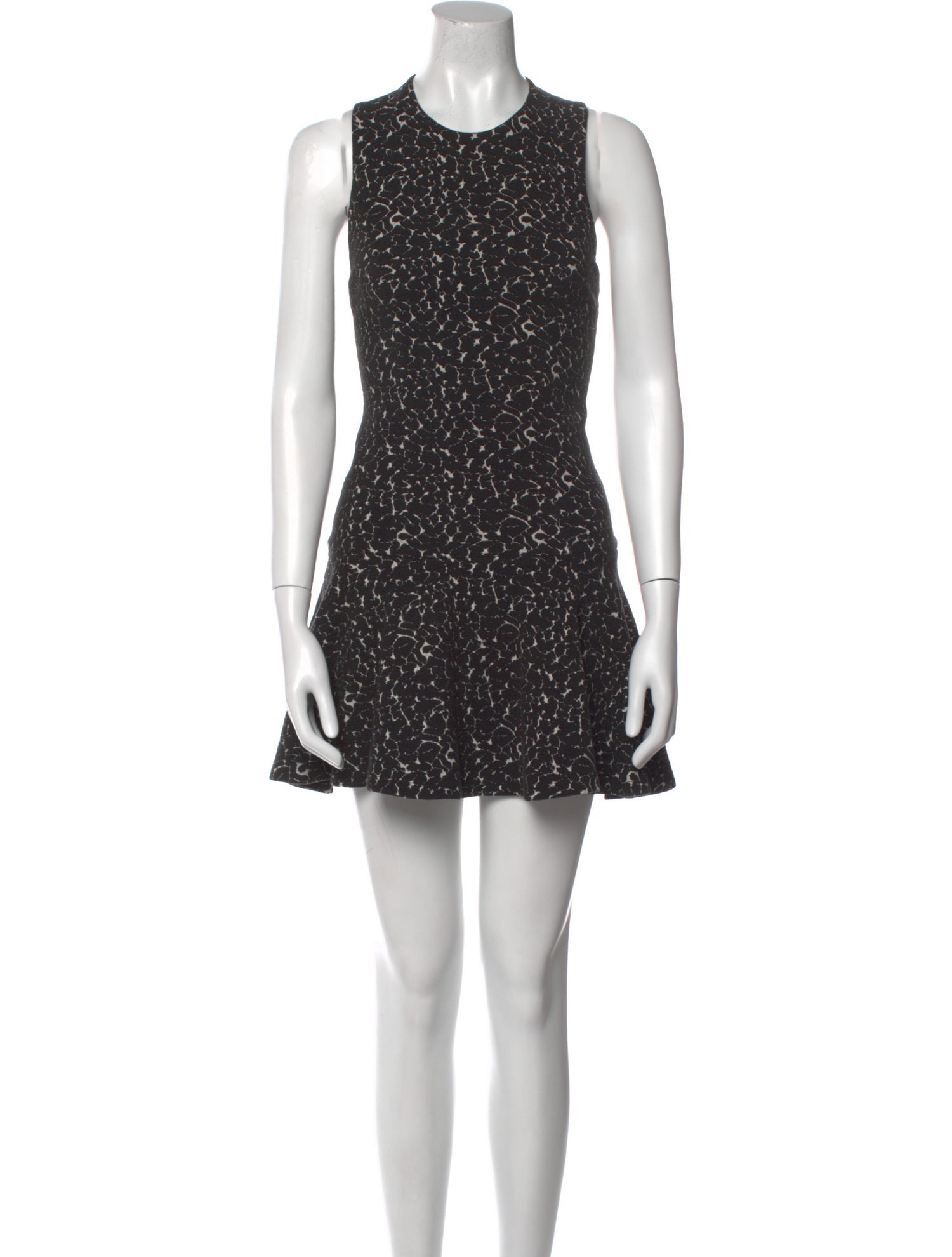 Alice + Olivia Crew Neck Mini Dress