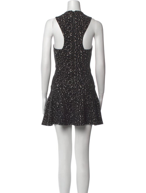 Alice + Olivia Crew Neck Mini Dress