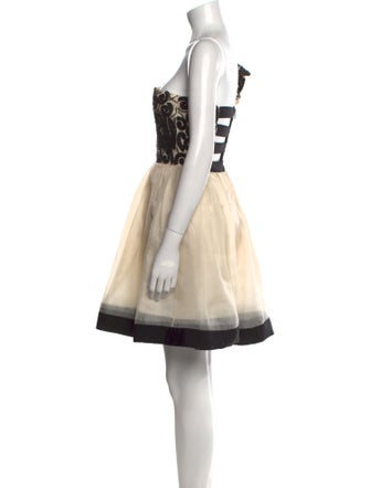 Alice + Olivia Silk Mini Dress