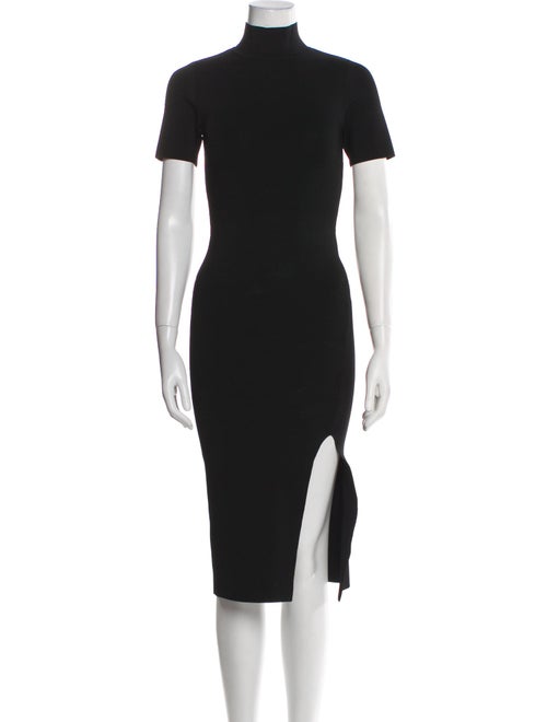 Alice + Olivia Turtleneck Midi Length Dress