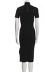 Alice + Olivia Turtleneck Midi Length Dress