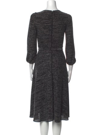 Alice + Olivia Printed Knee-Length Dress