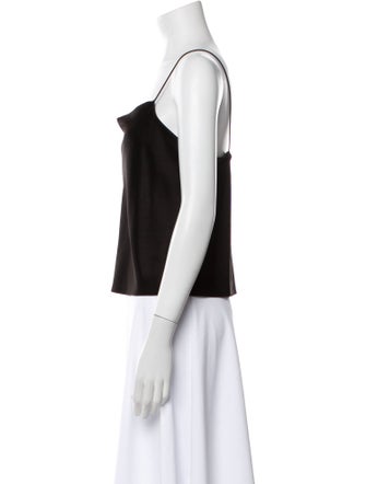 Alice + Olivia Square Neckline Sleeveless Top