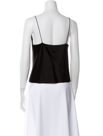 Alice + Olivia Square Neckline Sleeveless Top