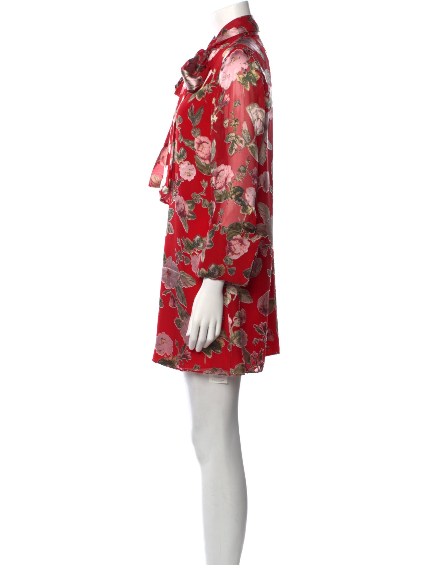 Alice + Olivia Floral Print Mini Dress