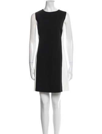 Alice + Olivia Crew Neck Mini Dress