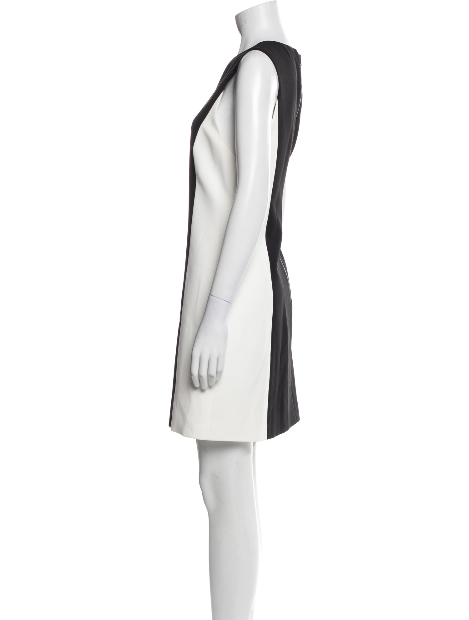 Alice + Olivia Crew Neck Mini Dress