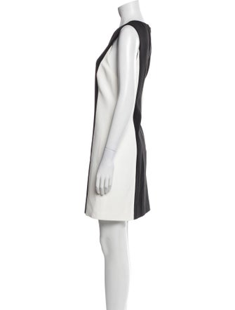 Alice + Olivia Crew Neck Mini Dress