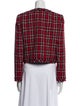 Alice + Olivia Plaid Print Evening Jacket